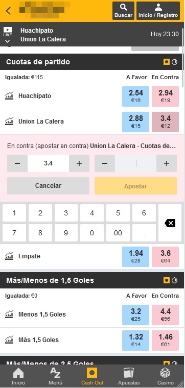 ¿Cómo puedo hacer una apuesta en Betfair?