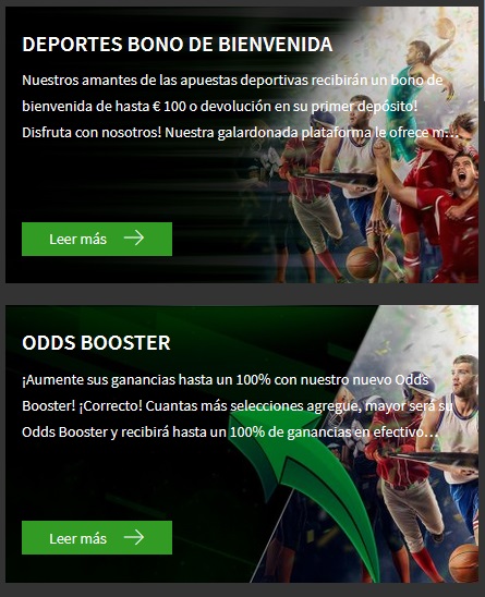 Las 2 ofertas dedicadas al deporte